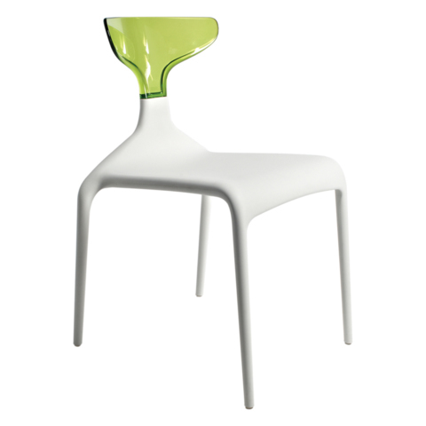 Seats FR-Chaise SILHOUETTE blanc