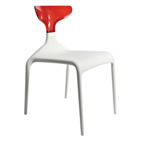 Seats FR-Chaise SILHOUETTE blanc