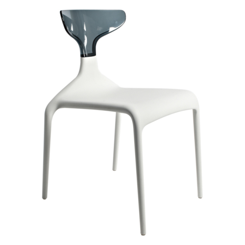 Seats FR-Chaise SILHOUETTE blanc