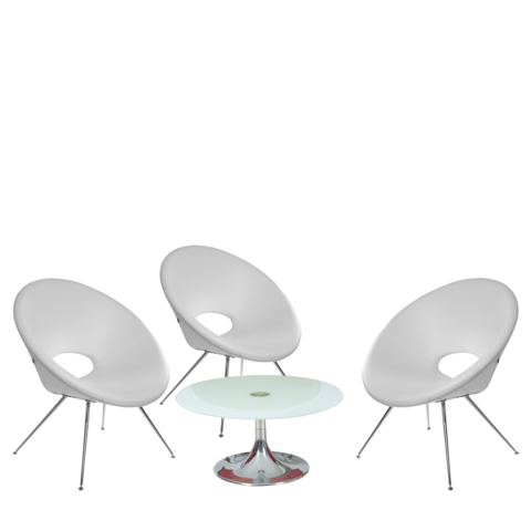 Sets FR-Ensemble fauteuils SATELLITE