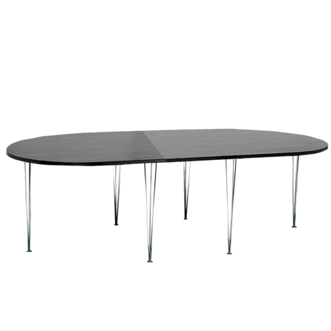 Tables FR-Table CONFERENCE OVALEX2 pieds fils