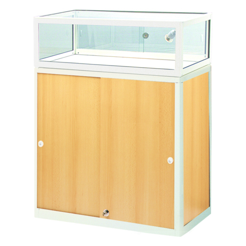 Showcases et Display units FR-Vitrine COMPTOIR SUR MEUBLE