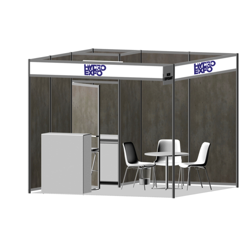 Pre-equipped booth Pack 1 - 6m² et 9m²