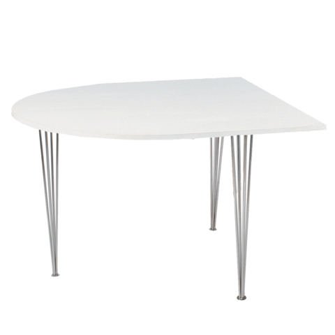 Tables Table CONFERENCE Demi-rond pieds fils