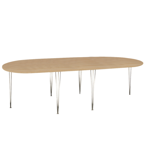 Tables Table CONFERENCE OVALEX2 pieds fils