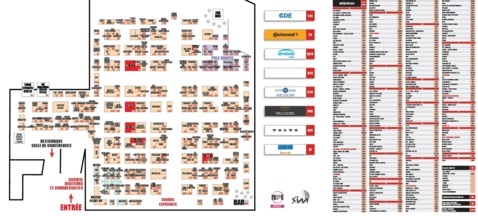 My communication Your logo on the exhibition plans